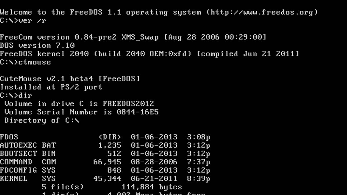 Freedos ne demek ve freedos işletim sistemi nedir?