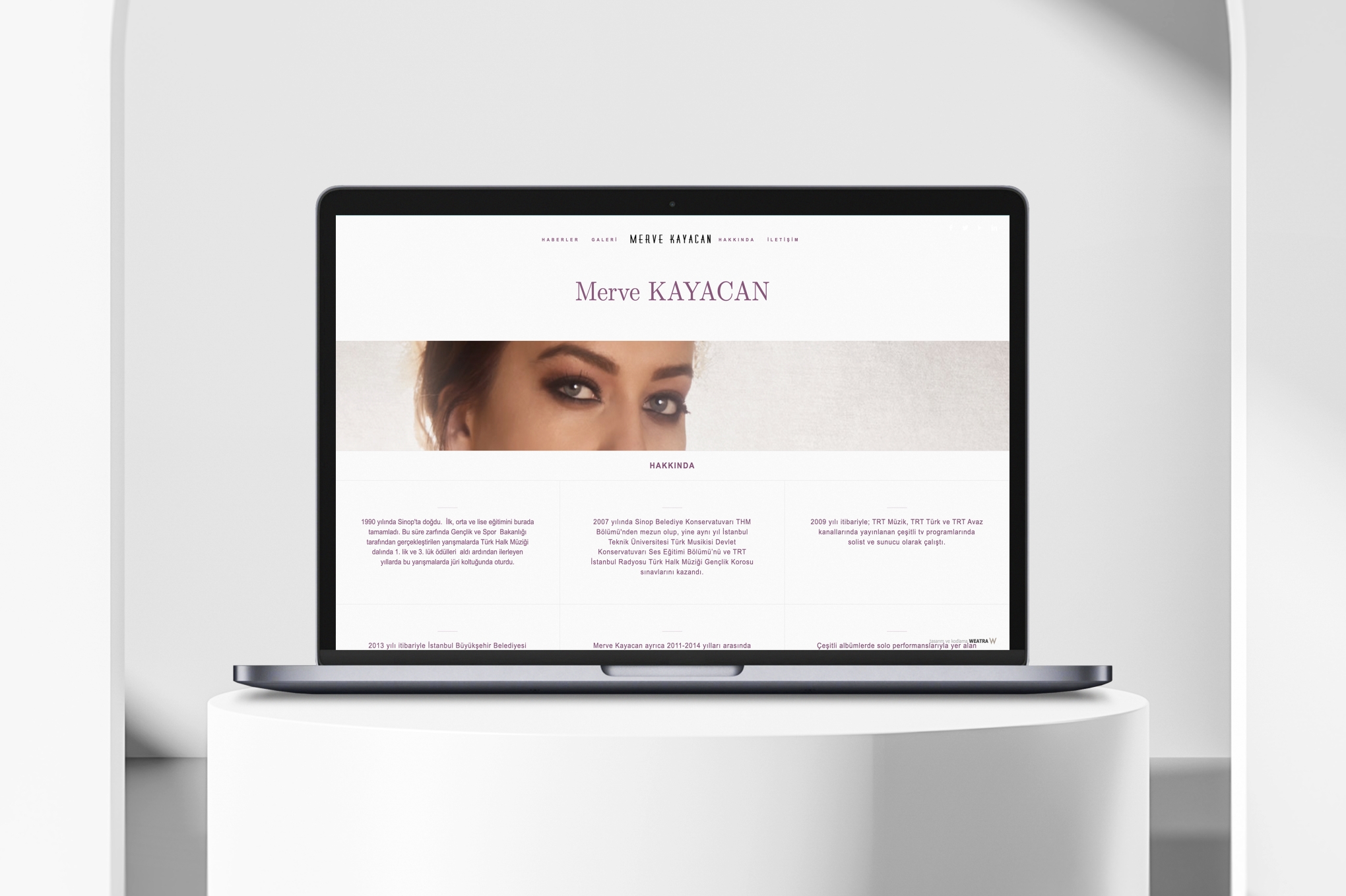 Merve Kayacan Web Sitesi